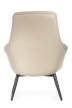 Конференц-кресло Riva Design Batisto ST C2018 светло-бежевая кожа - 4