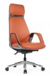 Кресло для руководителя Riva Design Chair Napoli оранжевая кожа