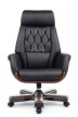 Кресло для руководителя Riva Design Byron YS1505A черная кожа - 1