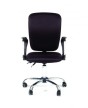 Кресло для персонала Chairman 9801 15-21 черный хром - 1
